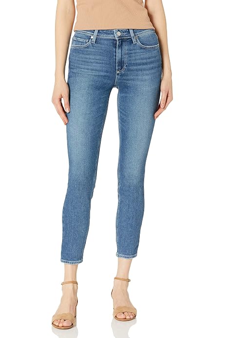 PAIGE Women's Hoxton Ankle High Rise 