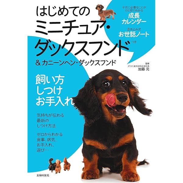 はじめてのミニチュア・ダックスフンド&カニーンヘン・ダックスフンド
