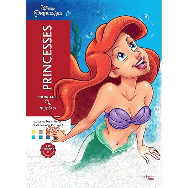 Coloriages Mysteres Disney Princesses Coloriez Les Chiffres Et Decouvrez L Image 9782019457150 Amazon Com Au Books