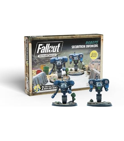 Miniaturas De Mirelurks Para Fallout: Wasteland Warfare – 2 Figuras De Resina De 32 Mm Con Bases Escénicas