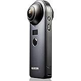 エレコム 360度カメラ "オムニショット"全天球カメラ 4K/VR/動画/静止画/生活防水 ブラック OCAM-VRW01BK