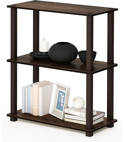 Amazon｜フリノ(Furinno) アクセント飾り棚 コロンビアウォルナット