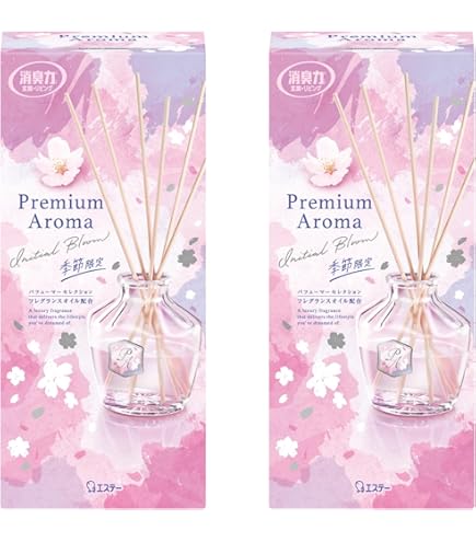 プレミアムアロマ スティック リリー＆ジャスミン　セット Amazon | 消臭力 プレミアムアロマ [まとめ買い] 部屋用 スティック