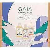 GAIA Natural Baby Baby Stork Essential Gift Set (Pack of 3)