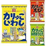 いちまさ カリッこ 3種 スナック 詰め合わせセット 12袋（いわし・えび・わかめ＆ひじき各4袋） 栄養機能食品（カルシウム）お菓子 おやつ せんべい