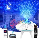 「2021最新改良版＆リモコン式」スタープロジェクター プラネタリウム スタープロジェクターライト 星空投影ライト スターライト ベッドサイドランプ 雰囲気ライト 20種点灯モード 一台多役 LEDデジタル2in1投影効果 タイマー機能付き 音量・明