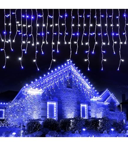 Amazon.co.jp: イルミネーション ナイアガラ 滝 720球 6色 5m×1m