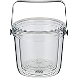 THERMOS(サーモス) 二重アイスペール クリアー TPE-1300 本体:飽和ポリエステル樹脂 ハンドル:ステンレス鋼 中国 PAIBZ01