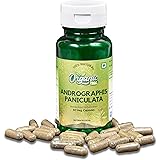 Organic Zing Andrographolide extracted from Andrographis paniculata - Vegan & Gluten free - 60 capsules 400mg.