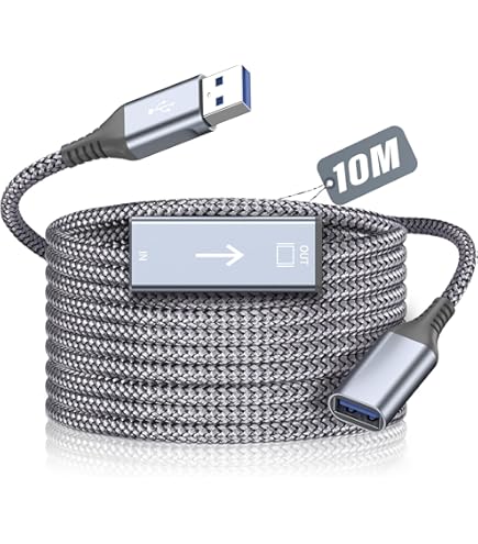 未開封新品　Logicool ロジクール USBCBL10M Amazon.co.jp: ロジクール ストロング USBケーブル 10m USBCBL10M 1台