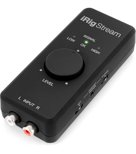 Amazon.co.jp: IK Multimedia iRig Stream iRigシリーズ 10.55*4.45