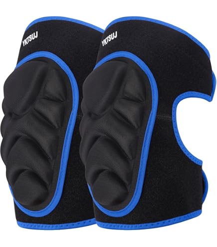 Heavy Duty Knee Pads For Work With Comfortable Gel Cushion Adjustable