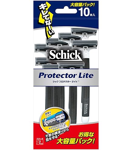 Amazon.co.jp: Schick(シック) プロテクターライト ディスポ(6本入) 髭