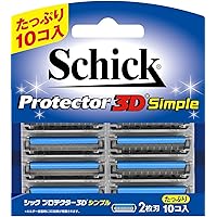 Amazon.co.jp: シック Schick プロテクタースリー 3枚刃 替刃 (8コ入