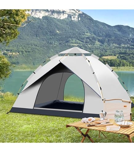 ワンタッチテント 3~4人用 ピクニック ドーム 220x200x145cm Amazon.co.jp: ワンタッチテント 3～4人用 ピクニック テント