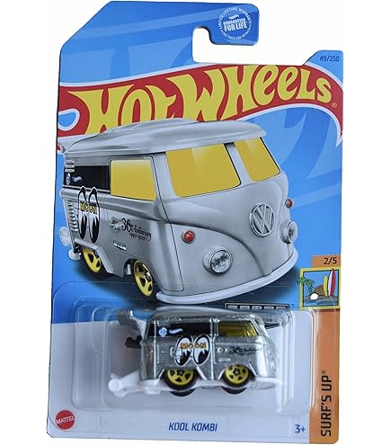 Amazon | Hot Wheels Volkswagen Kool Kombi 302/365, Black
