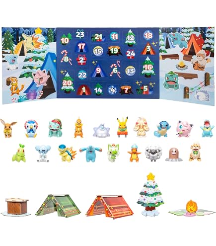 Amazon.co.jp: Jazwares ポケモン 2022年 ホリデーアドベント