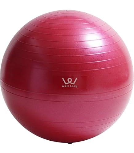 Amazon | アルインコ(ALINCO) エクササイズボール55cm(オレンジ