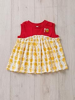 Amazon Co Jp Petit Jam プチジャム ベビー 切替 プリント ワンピース 赤ちゃん ベビー服 子供服 女の子 服 ファッション小物