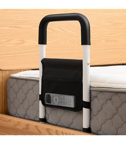 Amazon.co.jp: ベッド用手すり 転落防止 ベッドアーム マットレスの高