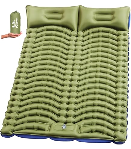 Amazon.co.jp: KLYMIT Double V Sleeping Pad, 2 Person, Double