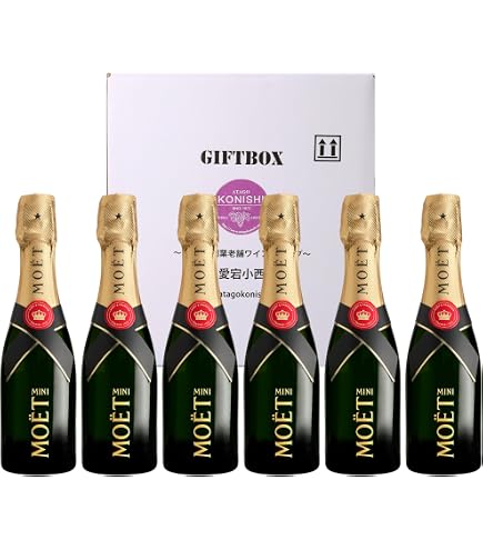 H*＊様 MOËT & CHANDON モエシャン　 6本セット Amazon.co.jp: モエ・シャンドン ピッコロサイズ 6本セット : 食品
