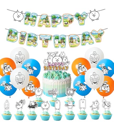 チャコ様✩⋆確認専用ページ バースデーガーランド Amazon.co.jp: AddBanCha ポチャッコ 誕生日 飾り付けバルーン 風船