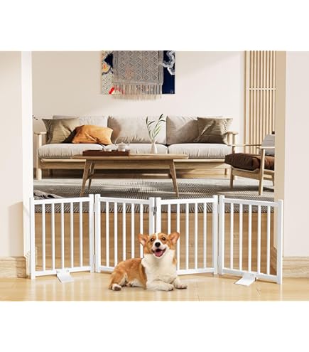 Amazon.co.jp: カインズ(CAINZ) ペットフェンス 幅90.6cm 奥行18cm 高