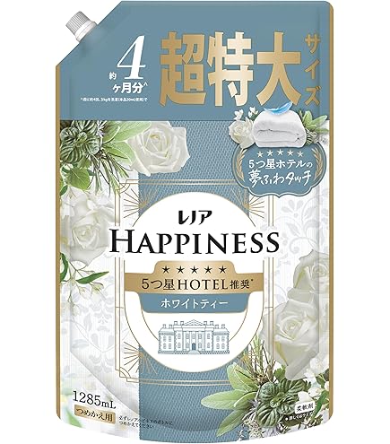 Amazon.co.jp: レノア ハピネス 5つ星ホテルの夢ふわタッチ 柔軟剤