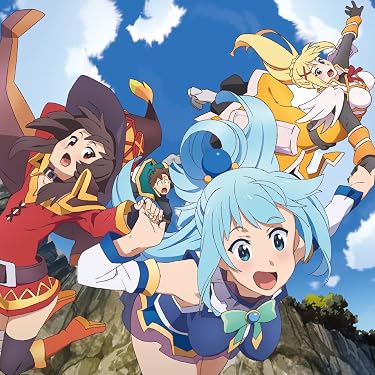 2023 春アニメ - アクア,めぐみん,ダクネス,カズマ