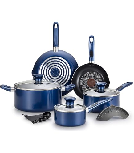 T-fal Ingenio Neo Royal Blue Intense Set 9 : Amazon.sg: Home