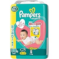 パンパースさらさらケア　Sサイズ(4～8kg)　パンツ　4袋セット　新品未開封 Amazon | 【テープ Sサイズ】パンパース オムツ さらさらケア (4-8kg