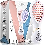 LumaGlow Red & Blue LED Light Therapy by Project E Beauty | Anti-Aging | Fine Lines & Wrinkle Scars | Calms Inflammation | Sk