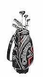 キャロウェイ (Callaway) クラブセット メンズ X HOT 21 (11本セット, キャディバック, ヘッドカバー 付き) スチールシャフト ブラック