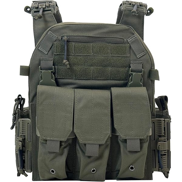 【希少品】PANTAC CORDURA タクティカルベスト 防弾プレート付き 81jvdkfCn7L.jpg