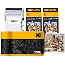 【新品未開封】Kodak Mini2 ERA 4PASSポータブルフォトプリンタ Amazon.com : KODAK Mini 2 Retro 4PASS Portable Photo Printer