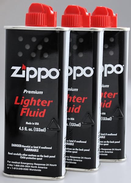 ZIPPO(ジッポー) オイル缶 小缶(133ml) 3本セット - 1