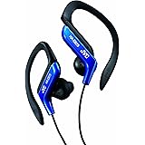 JVCケンウッド JVC HA-EB75-A イヤホン 耳掛け式 防滴仕様 スポーツ用 ブルー