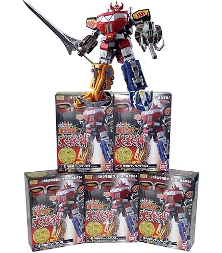 Amazon | スーパーミニプラ 忍者戦隊カクレンジャー 五神合体 隠大将軍