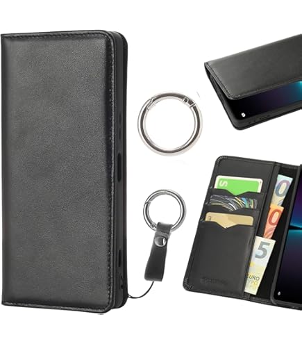 Amazon.co.jp: [ Esperanza ] Xperia 1 Ⅳ ケース 手帳型 最高級 本革