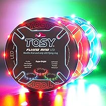 【未使用品】TOSY 360個のLED フライングディスク レッド TOSY (トシー) 36個と360個のLED フライングディスク - 非常に