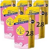 Amazon.co.jp: レノア クエン酸in 超消臭 すすぎ消臭剤 クリア