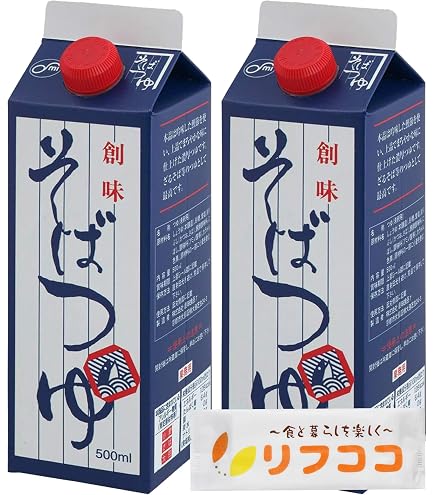 Amazon.co.jp: 創味食品 そばつゆ 1.8L ×6個 : 食品・飲料・お酒