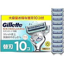 Amazon.co.jp: Gillette 【正規品】 ジレット 髭剃り 電動 替刃 10個