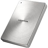 アイ・オー・データ HDD ポータブルハードディスク 2TB USB3.1Gen1/Type-C対応 全面アルミボディ mac Time Machine対応 日本製 HDPX-UTC2S