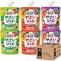 Amazon.co.jp: 森永乳業ベビー&キッズ やさいジュレの赤・緑・紫