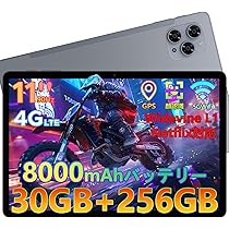 Amazon.co.jp: 【11インチ 4G LTE タブレット】DOOGEE G6 Android15