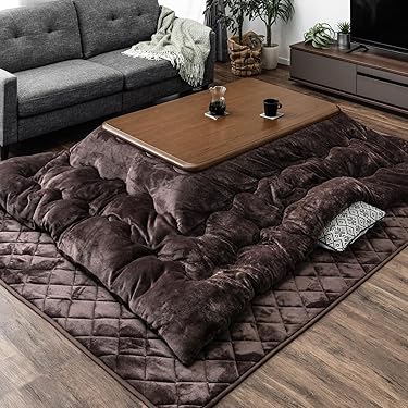 youta88様あったかふっくらこたつ布団5点セット 120×80用 ネイビー