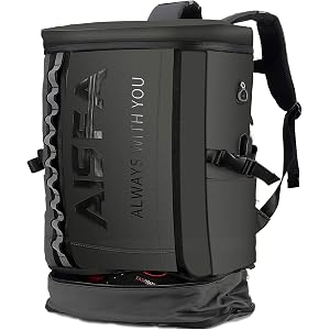 AISFA リュック メンズ リュックサック バックパック スクエア リュックサック 全撥水加工 防水15.6インチ P…