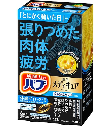Amazon | バブ メディキュア 冷涼クール 6錠 | バブ | デオドラント 通販